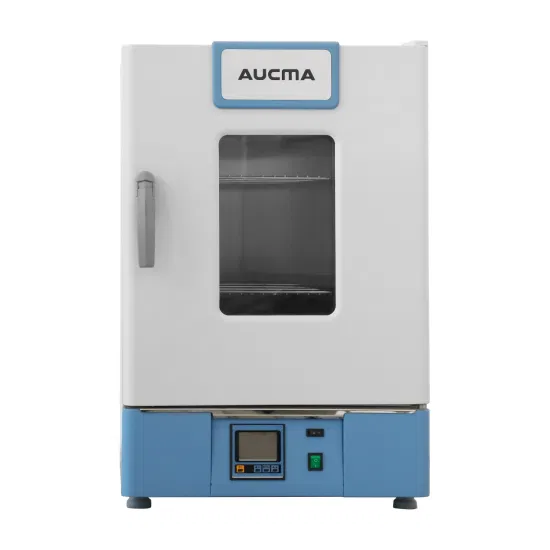 Aucma 65L Cámara interior de acero inoxidable Horno de secado de aire forzado vertical Calefacción eléctrica Explosión de temperatura constante para laboratorio/hospital