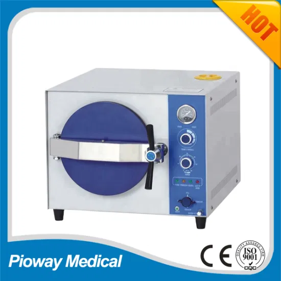 Esterilizador de vapor médico Pioway, esterilizador de autoclave de vapor a presión (TM