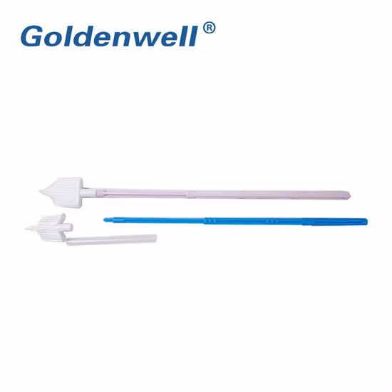 Cepillos cervicales disponibles del muestreo del CE del TUV con los tubos 20ml