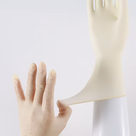 Guantes de examen de látex/guantes desechables consumibles médicos de nitrilo