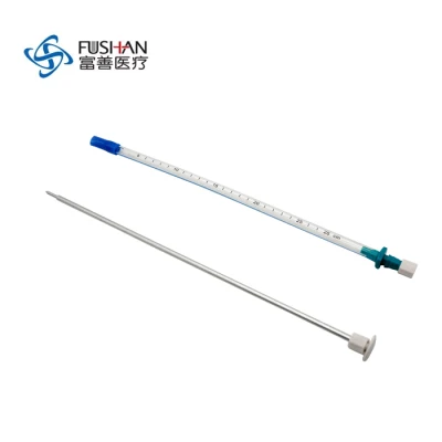 Drenaje torácico de PVC consumible médico desechable vendedor caliente al por mayor de China con variedad de modelos de trocar de aluminio